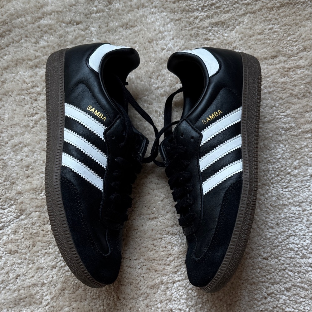 adidas Samba Black and White Sneakers
